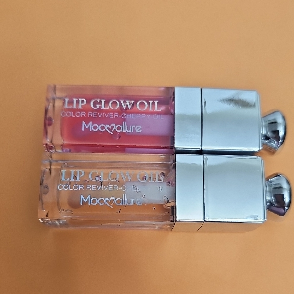 MOO🩷ALLURE Lip‎ Glow Oil COLOR REVIVER CHERRY OIL